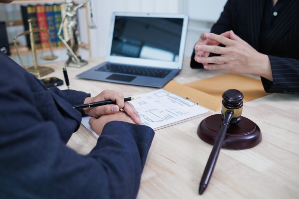 attorney talking with client about life estate deed in new york