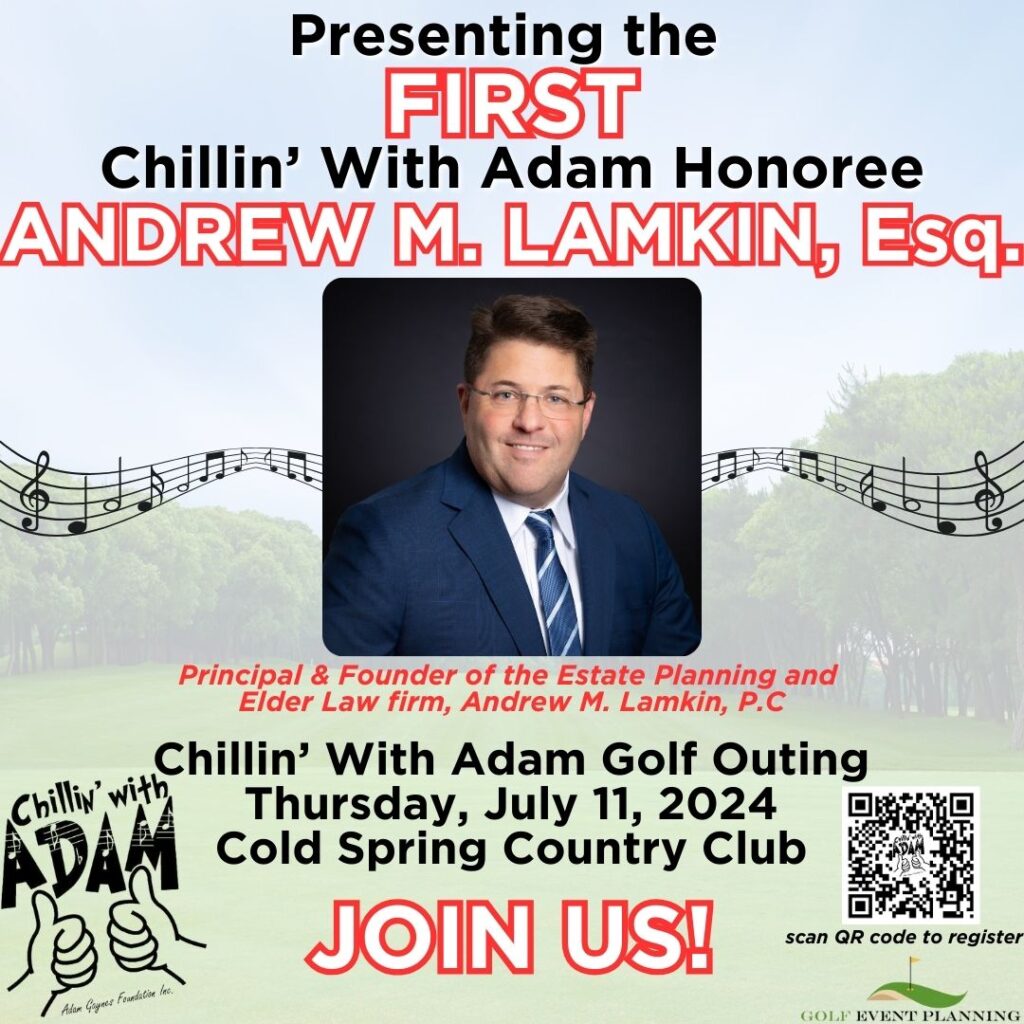 Andrew M. Lamkin Chillin With Adam Golf Outing
